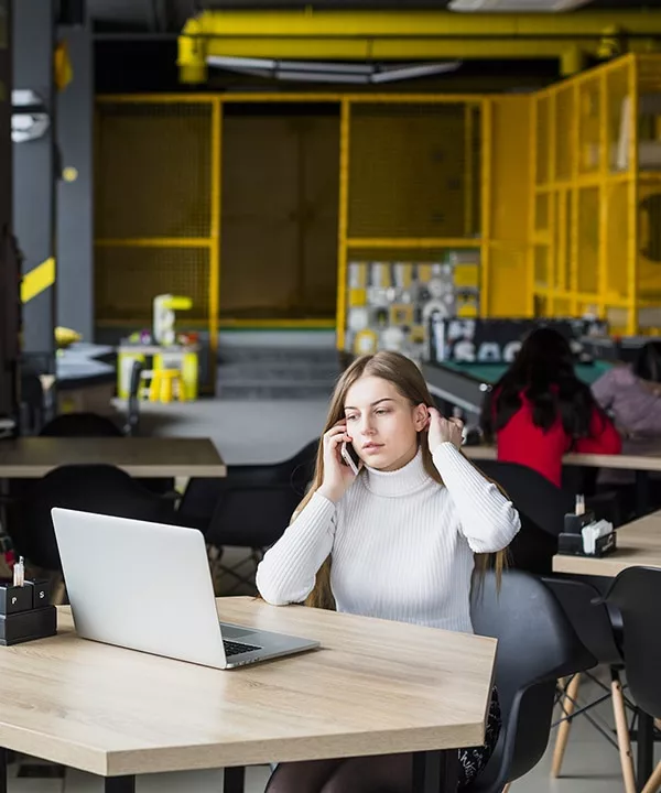 teletravail dans un espace de jeux