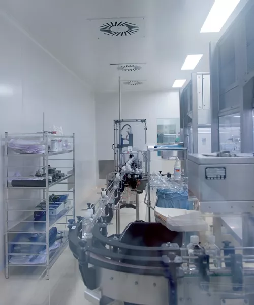 laboratoire medical avec fournitures